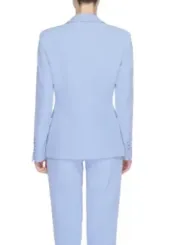 Helles Blazer und Hosen Set