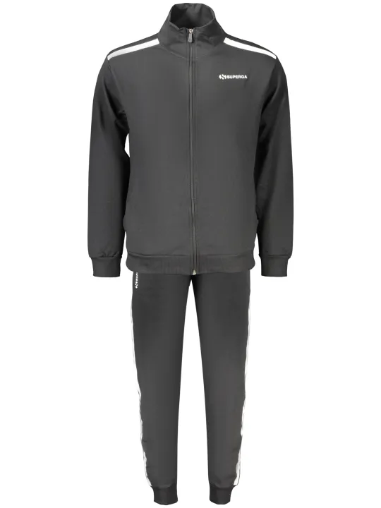 Superga Herren Trainingsanzug Schwarz mieten | Flex-Fashion Verleih
