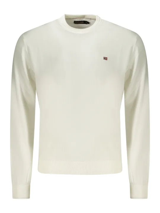 Napapijri Herren T-Shirt Weiß mieten | Flex-Fashion Verleih