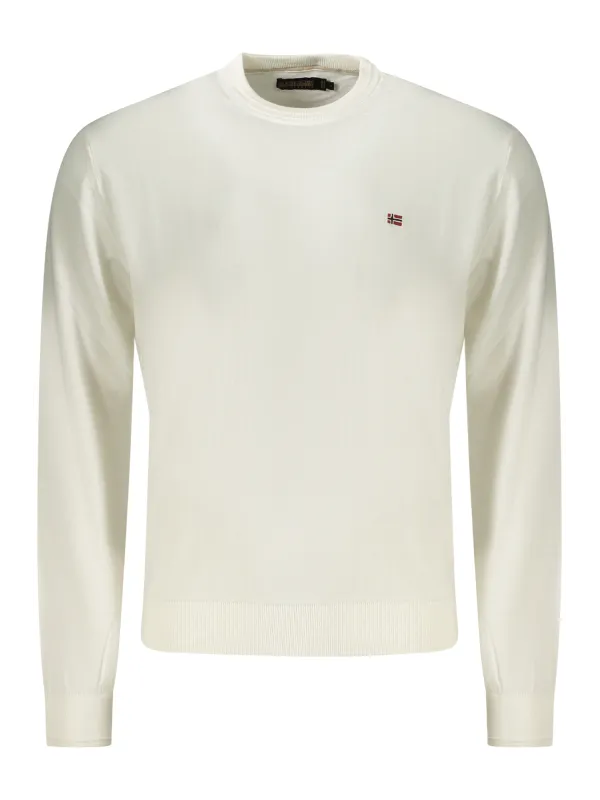 Napapijri Herren T-Shirt Weiß mieten | Flex-Fashion Verleih
