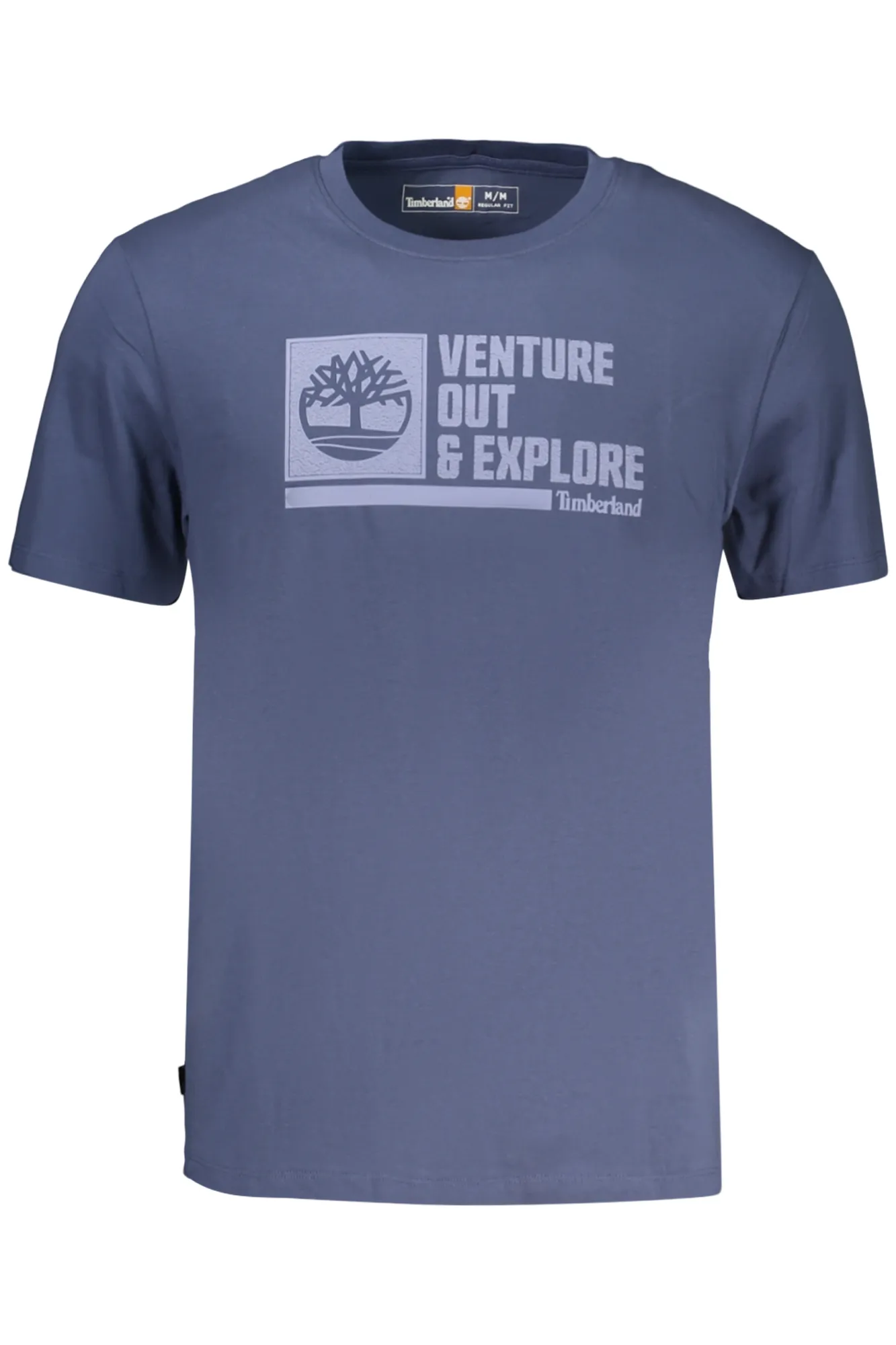Herren Kurzarm-T-Shirt Blau TB0A4275_BLEYO