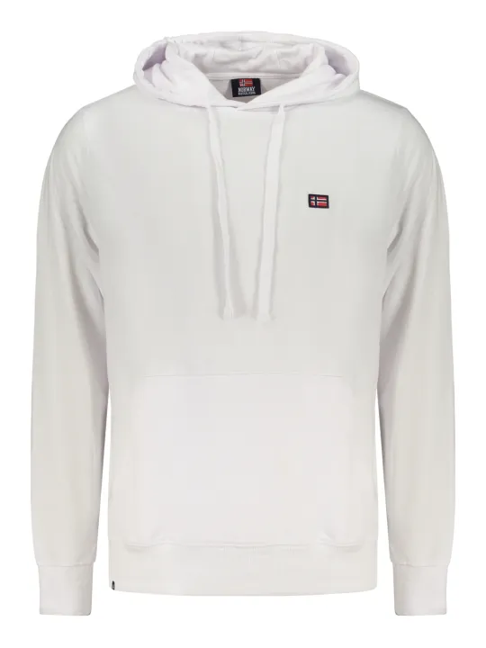 NORWAY 1963 Herren Hoodie Weiß mieten | Flex-Fashion Verleih