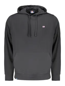 NORWAY 1963 Herren KAPUZEN-SWEATSHIRT Schwarz