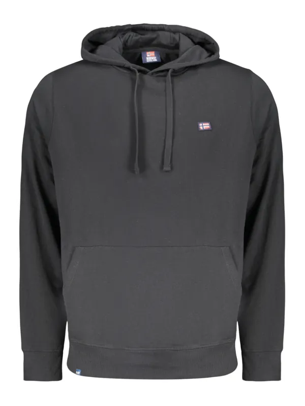 NORWAY 1963 Herren KAPUZEN-SWEATSHIRT Schwarz