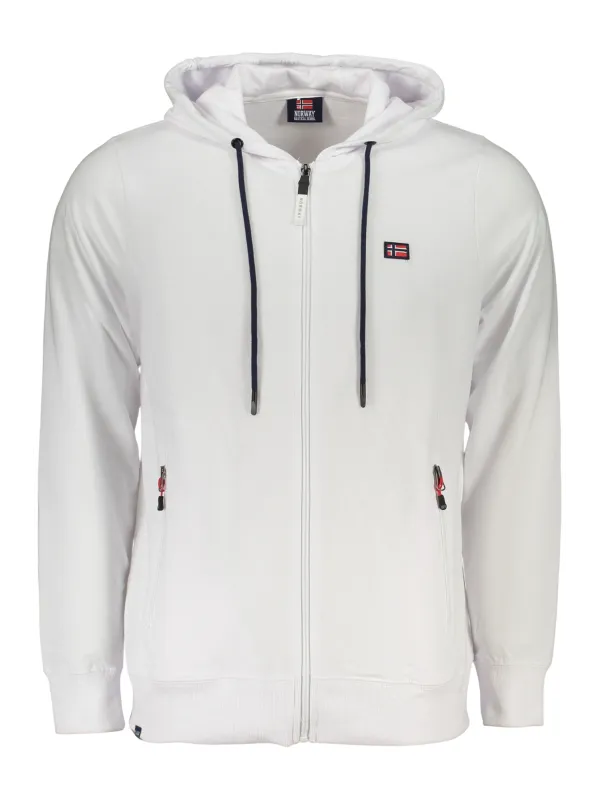 Mieten Sie das stilvolle NORWAY 1963 Herren Sweatshirt in Weiß