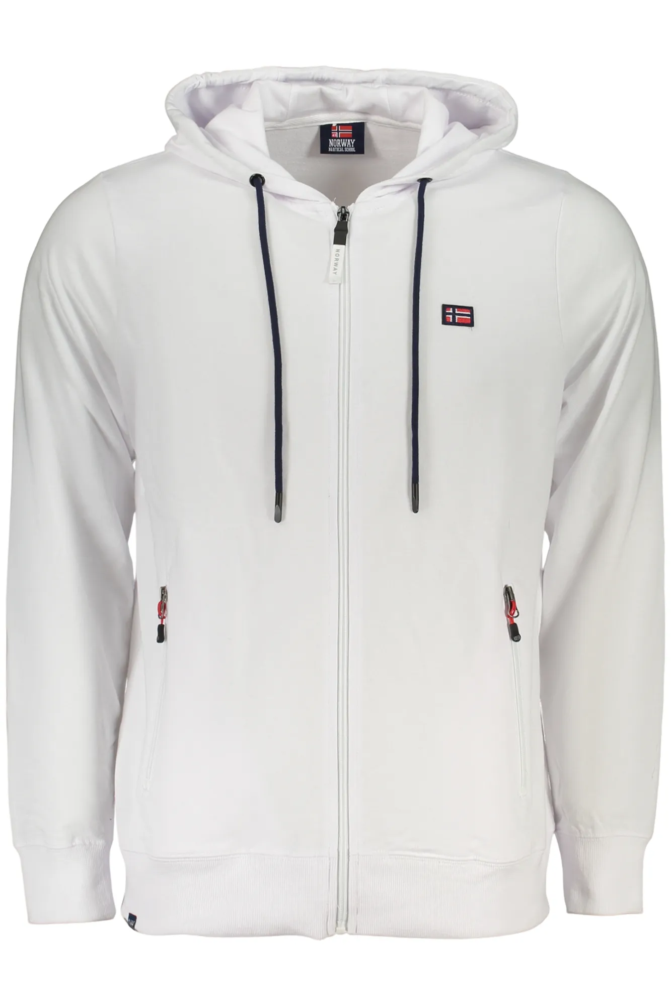 Herren Sweatshirt Weiß 852742_BIWHITE