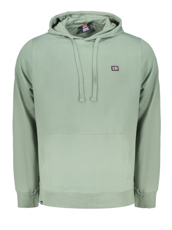 Grünes Herren Kapuzen-Sweatshirt mieten | NORWAY 1963 Verleih