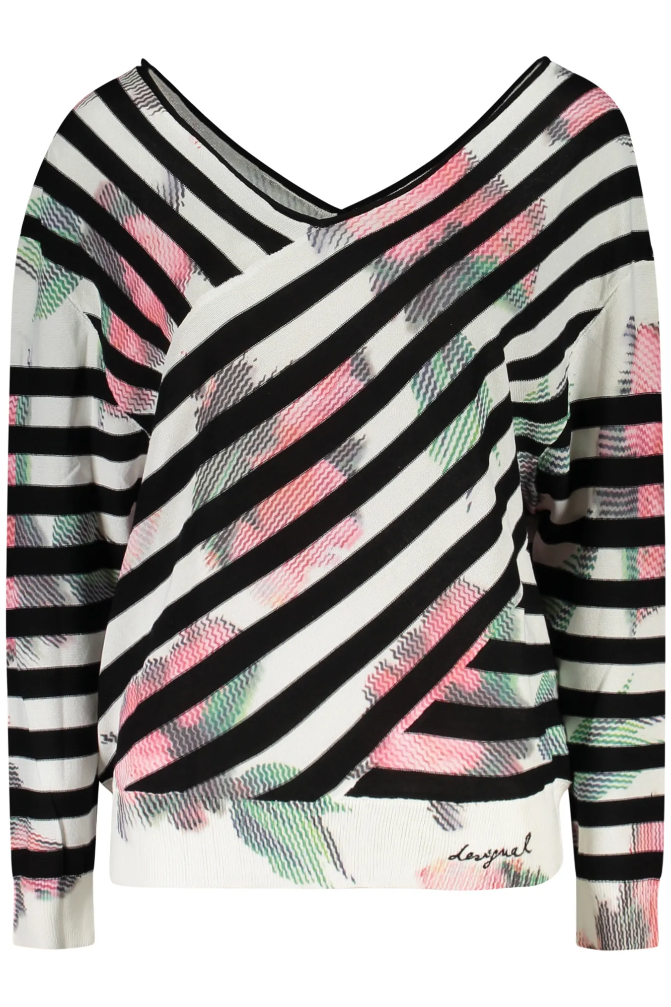 Damen T-Shirt Schwarz 26SWJF01_NE2000