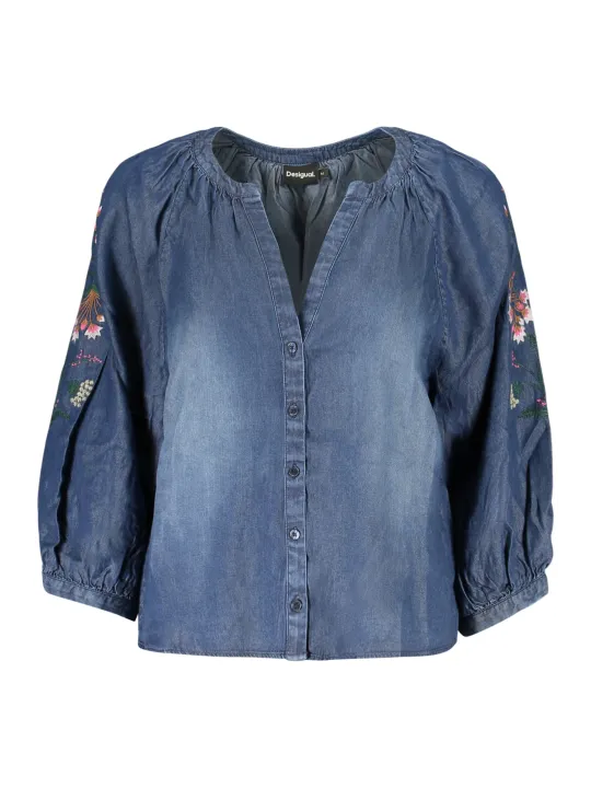 Desigual Damen Hemd Blau | online kaufen