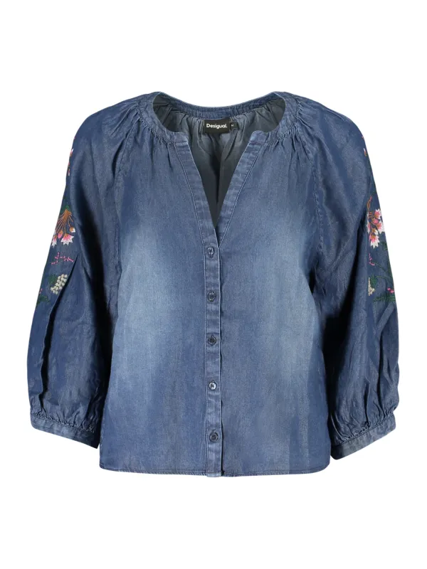 Desigual Damen Hemd Blau | online kaufen