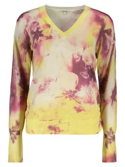 Desigual Damen T-Shirt Gelb mieten | Flex-Fashion Verleih