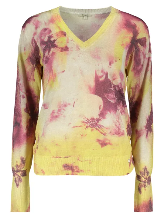 Desigual Damen T-Shirt Gelb mieten | Flex-Fashion Verleih