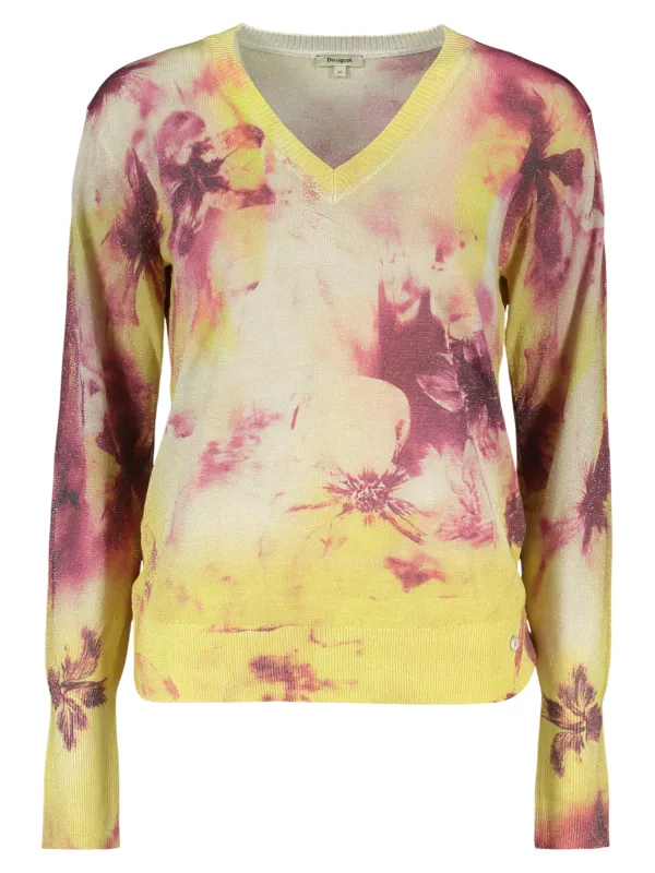 Desigual Damen T-Shirt Gelb mieten | Flex-Fashion Verleih