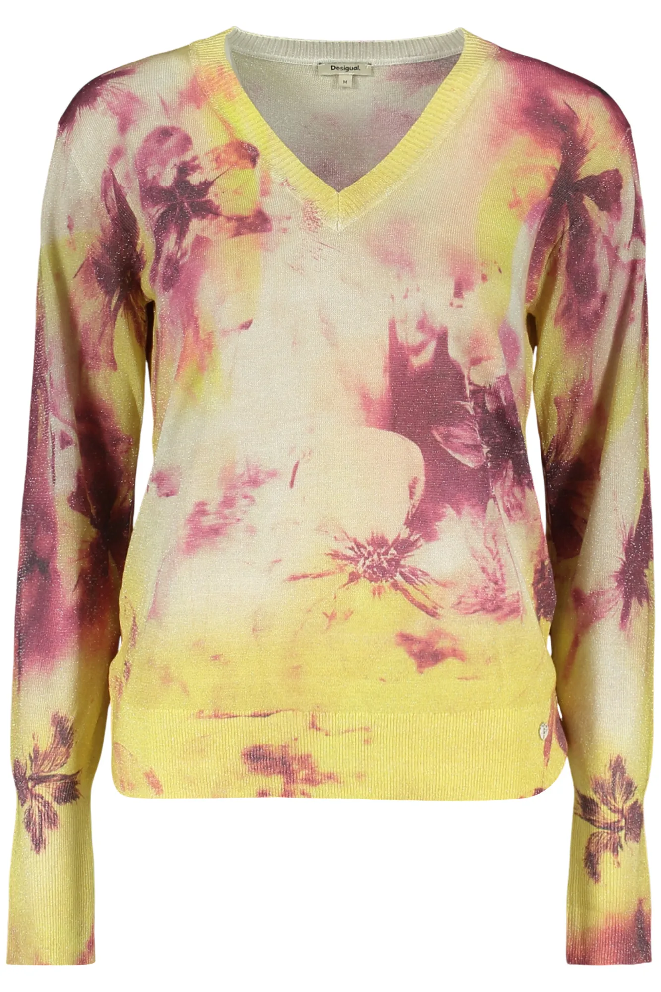 Damen T-Shirt Gelb 26SWJF07_GI3116