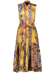 Desigual Damen Kleid Gelb leihen – Flex-Fashion Verleih