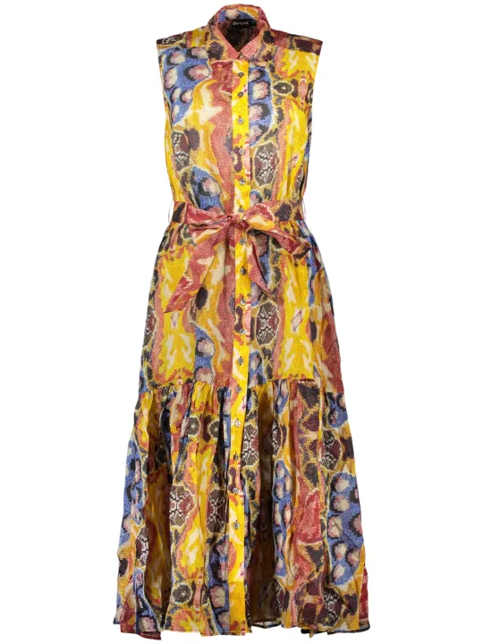 Desigual Damen Kleid Gelb leihen – Flex-Fashion Verleih