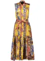 Desigual Damen Kleid Gelb leihen – Flex-Fashion Verleih