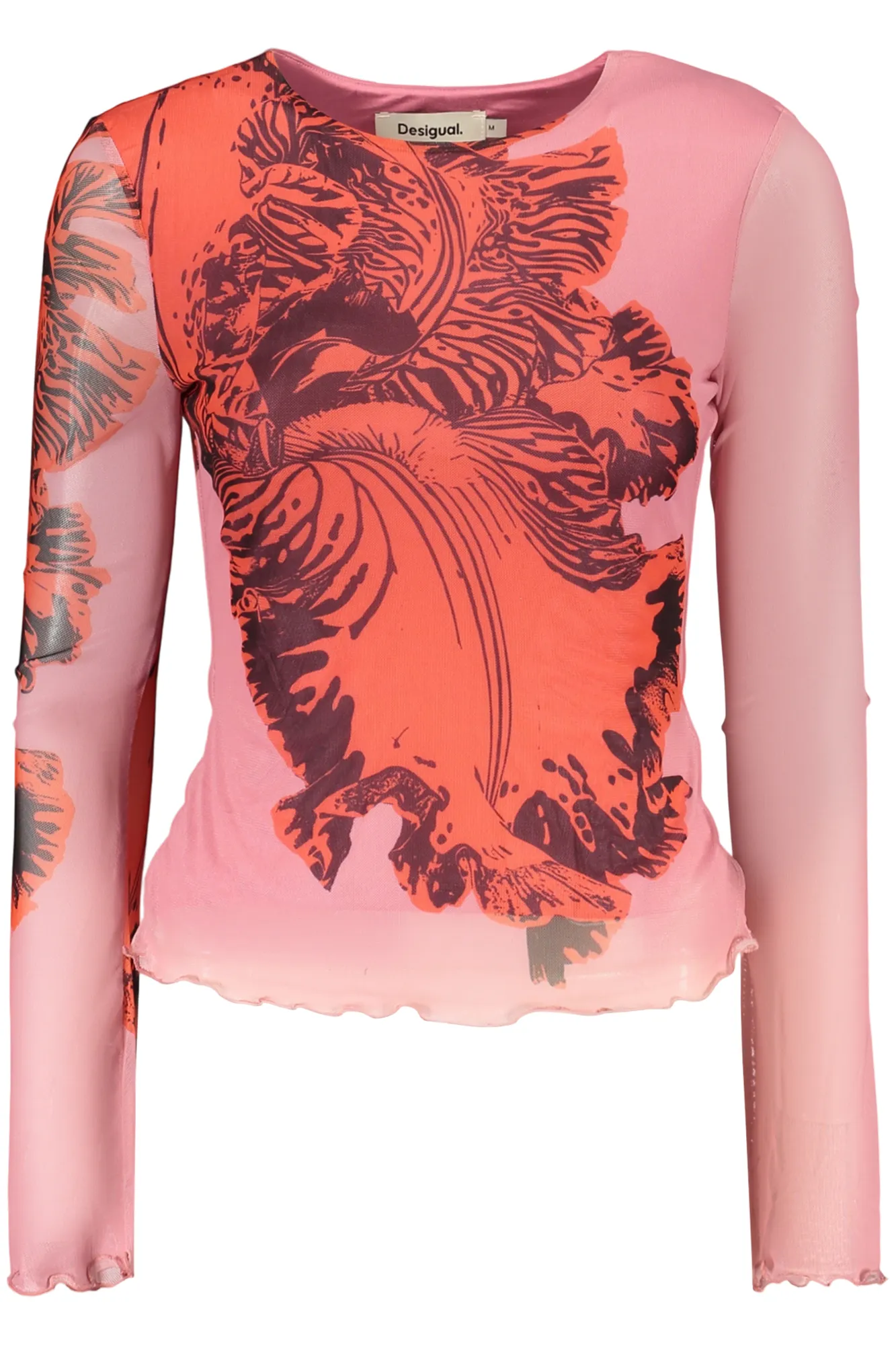 Damen LANGARM-T-SHIRT Rosa 26SWTK50_RS3049