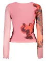 Desigual Damen Rosa Langarmshirt mieten - Flex-Fashion Verleih