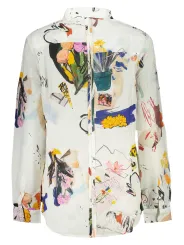 Desigual Damen Hemd Weiß mieten | Flex-Fashion Verleih