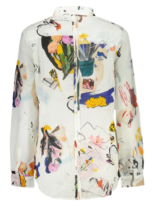Desigual Damen Hemd Weiß mieten | Flex-Fashion Verleih