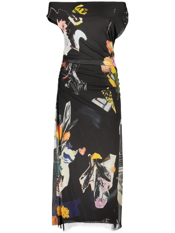 Desigual Damen Kleid Schwarz mieten | Flex-Fashion Verleih