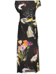 Desigual Damen Kleid Schwarz mieten | Flex-Fashion Verleih