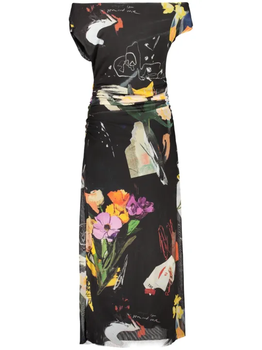 Desigual Damen Kleid Schwarz mieten | Flex-Fashion Verleih