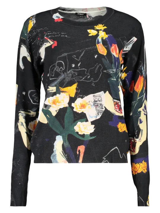 Desigual Damen T-Shirt Schwarz mieten | Flex-Fashion Verleih