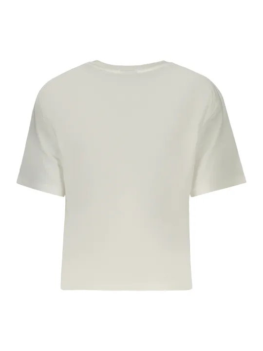 Desigual Damen Weißes Langarm-T-Shirt mieten - Flex-Fashion