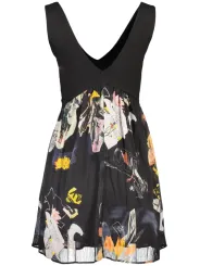 Desigual Damen Kleid Schwarz mieten - Flex-Fashion Verleih