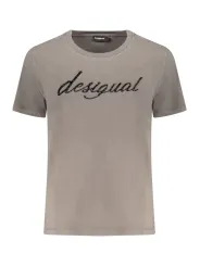 Desigual Damen T-Shirt Grau mieten - Flex-Fashion Verleih