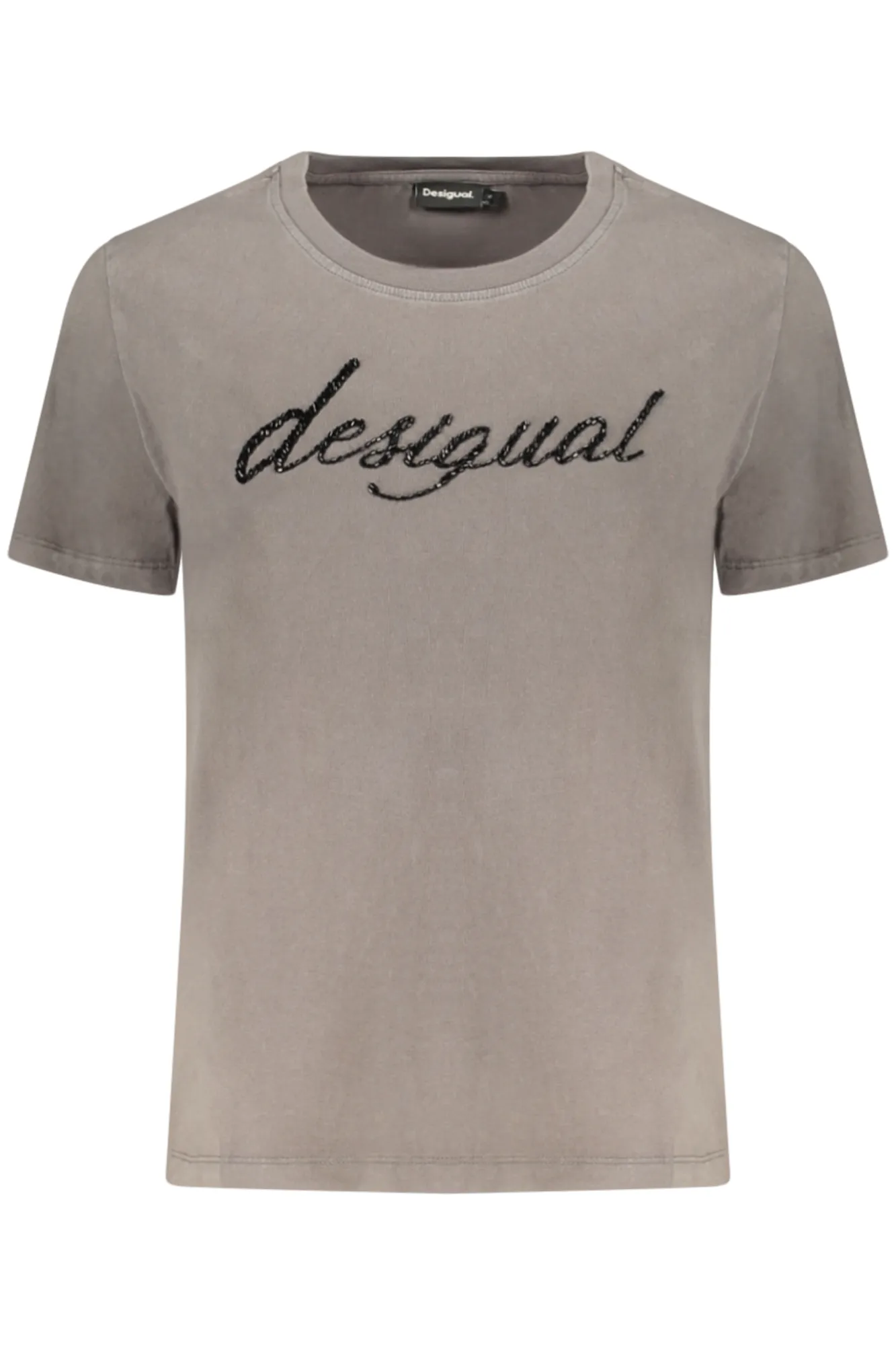 Damen Kurzarm-T-Shirt Grau 26SWTK08_GR2058