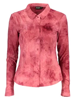 Desigual Damen Hemd Rot mieten | Flex-Fashion Verleih-Shop