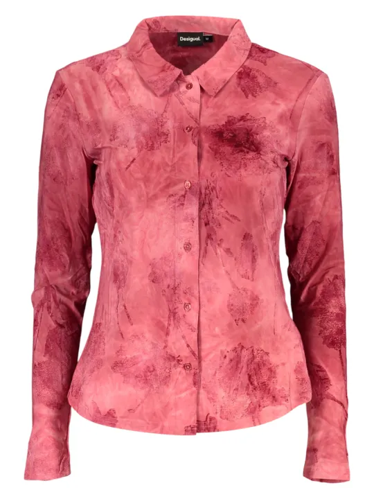 Desigual Damen Hemd Rot mieten | Flex-Fashion Verleih-Shop