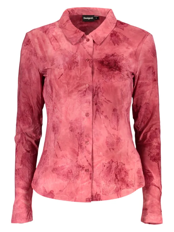 Desigual Damen Hemd Rot mieten | Flex-Fashion Verleih-Shop