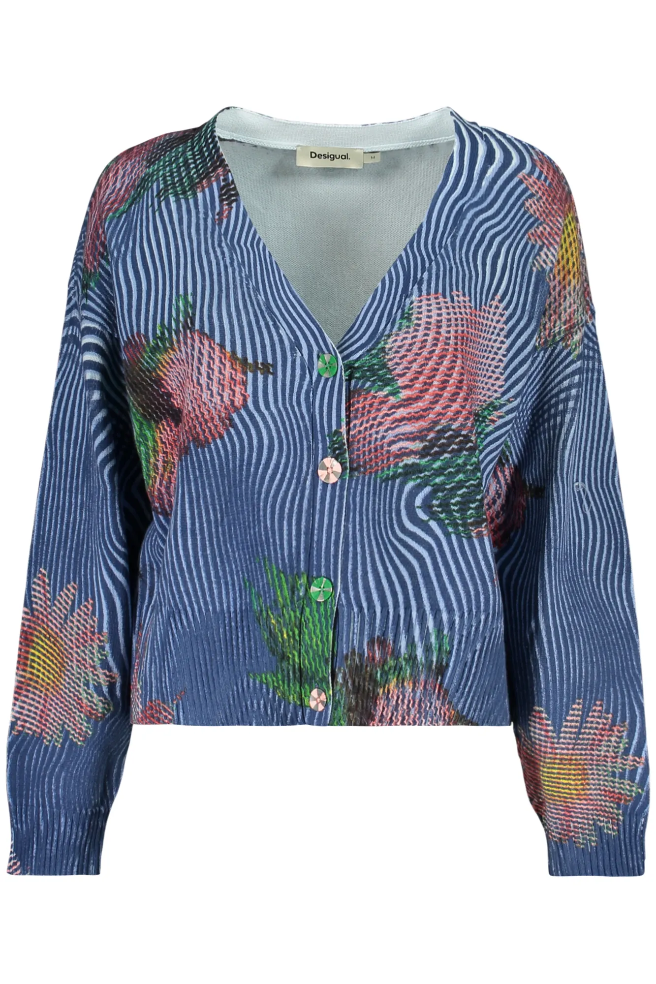 Damen STRICKJACKE Blau 26SWJF19_BL5001