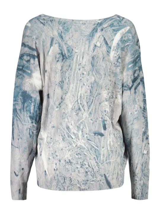 Desigual Damen T-Shirt Hellblau mieten – Flex-Fashion Verleih