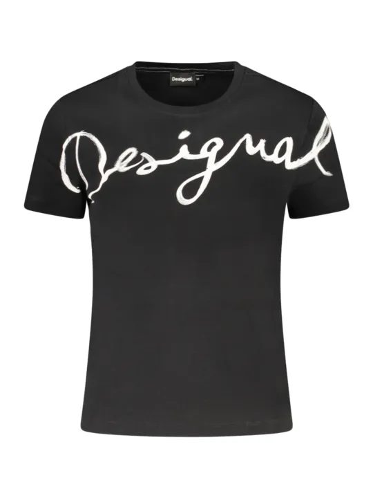 Desigual Damen T-Shirt Schwarz mieten | Flex-Fashion Verleih