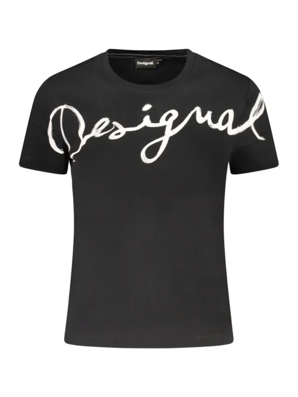 Desigual Damen T-Shirt Schwarz mieten | Flex-Fashion Verleih