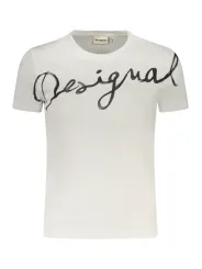 Desigual Damen T-Shirt Weiß mieten | Flex-Fashion Verleih