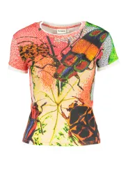 Desigual Damen T-Shirt Rot | online kaufen