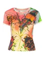 Desigual Damen T-Shirt Rot | online kaufen