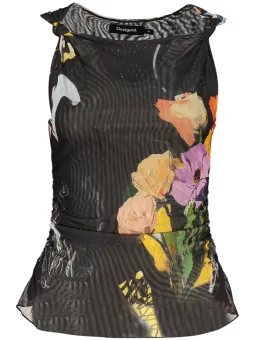 Desigual Damen Tanktop Schwarz leihen – Flex-Fashion Verleih