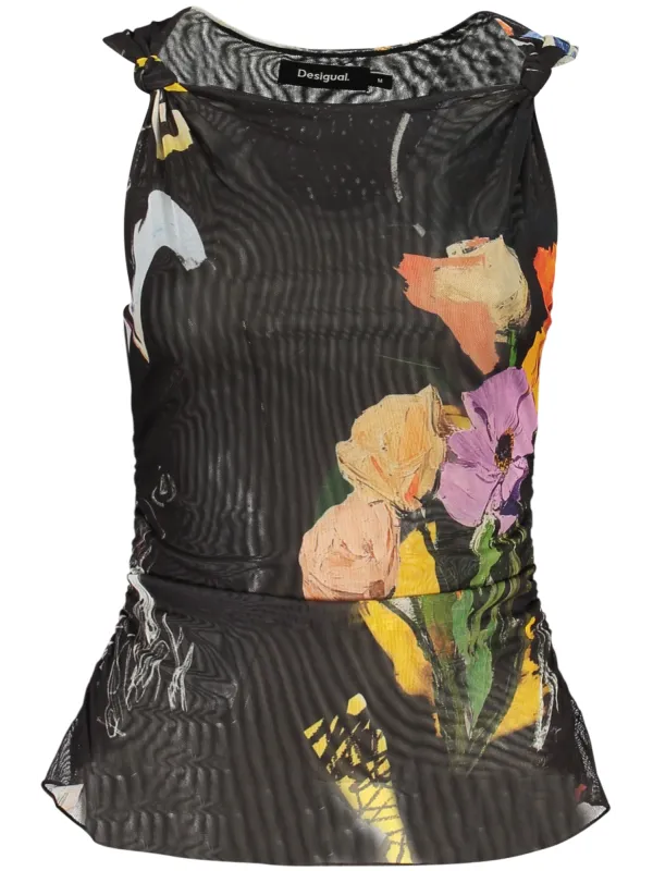 Desigual Damen Tanktop Schwarz leihen – Flex-Fashion Verleih