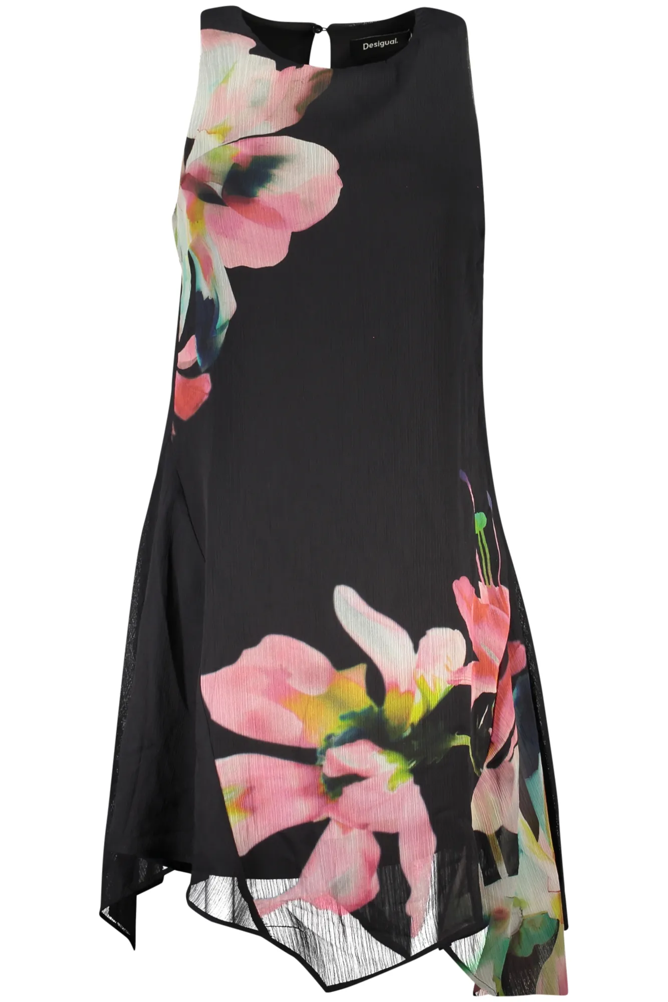 Damen Kleid Schwarz 26SWVW46_NE2000