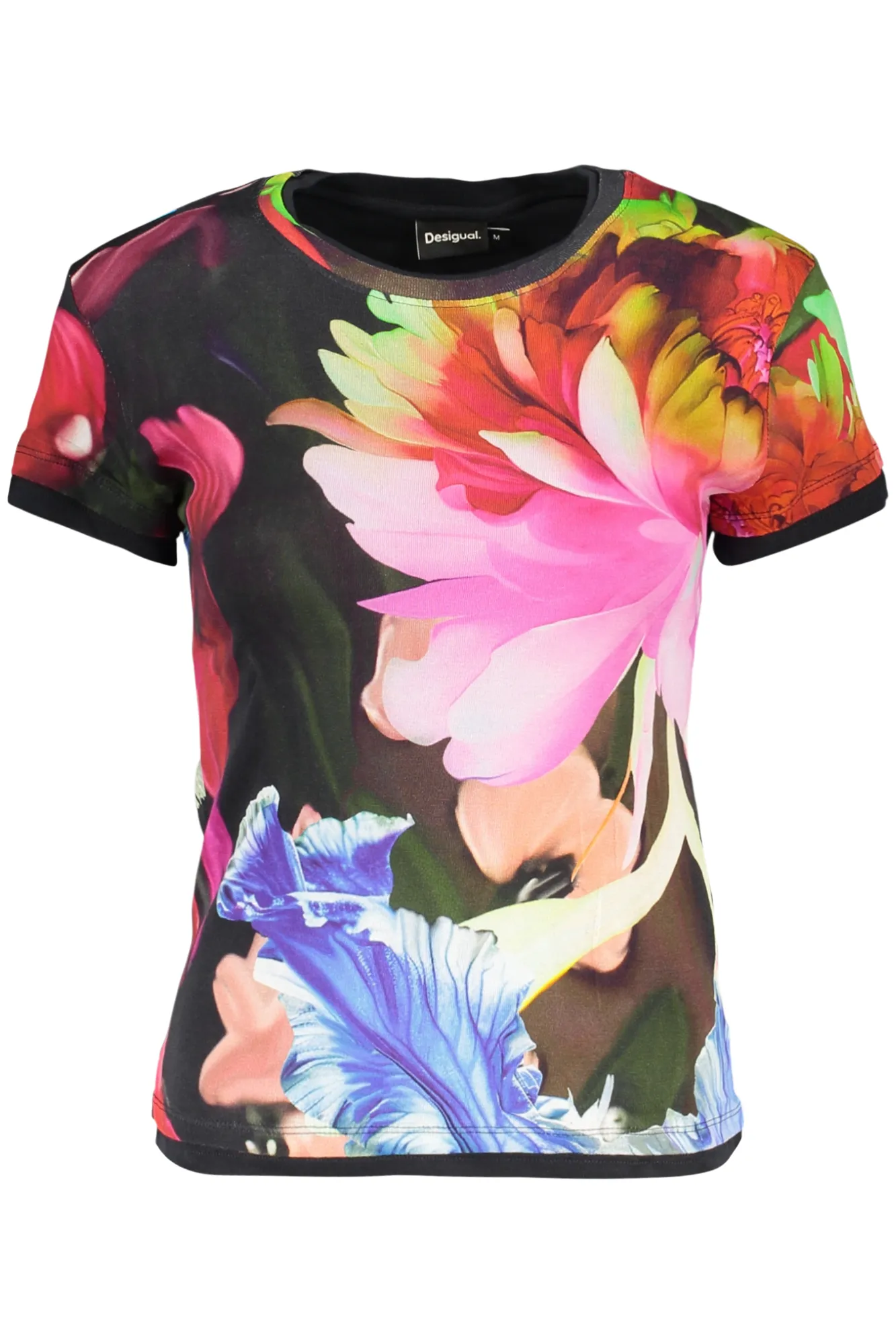 Damen T-Shirt Schwarz 26SWTK49_NE9019