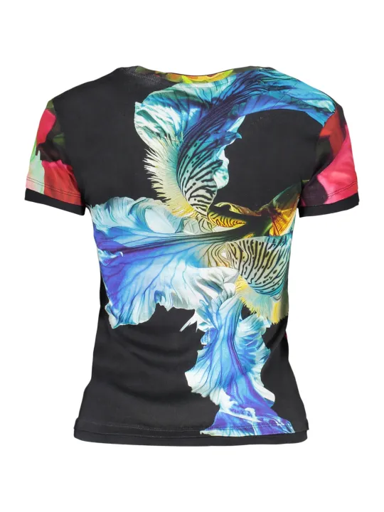 Desigual Damen T-Shirt Schwarz mieten - Flex-Fashion Verleih