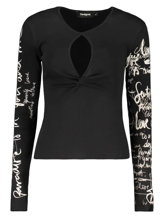 Desigual Damen Pullover Schwarz mieten | Flex-Fashion Verleih