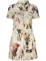 Desigual Damen Kleid Weiß mieten - Flex-Fashion Verleih